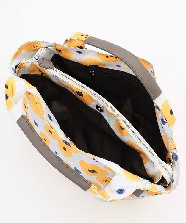 Y'SACCS 総柄プリントトートバッグ イエロー