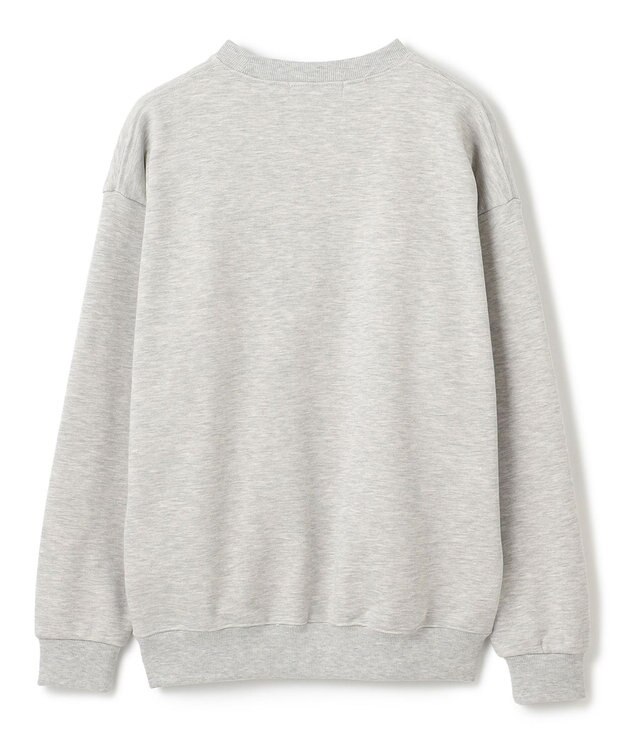 UNFILO MENS 【男女兼用】グラフィックプリント スウェットTEE [24年秋冬商品] グレー(センターロゴ)