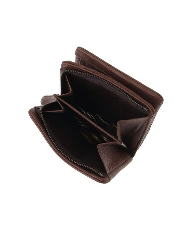 genten gソフト2 二つ折り財布 ノウチャ