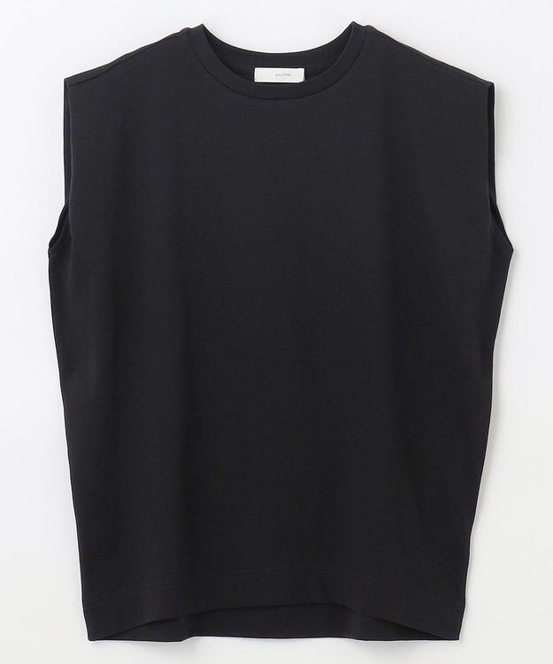 ANY 【接触冷感/UVケア】ビューティベーシックノースリーブタックTシャツ ブラック