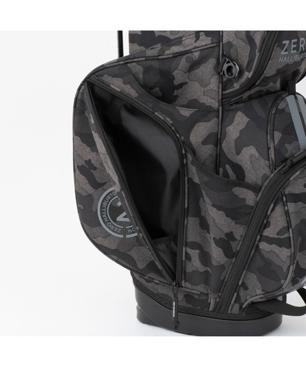 ZERO HALLIBURTON コーデュラスタンドバッグ 82052 ブラックカモ柄