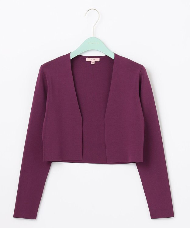 TOCCA 【洗える！】SQUARE BOLERO ボレロ ライラック系