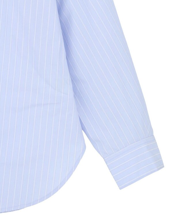 AMERICAN HOLIC 【花粉防止】【イージーケア】ベーシックシャツ Stripe Blue