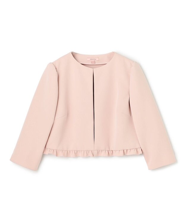 TOCCA FRILL CHORUS BOLERO ボレロ ピンク系