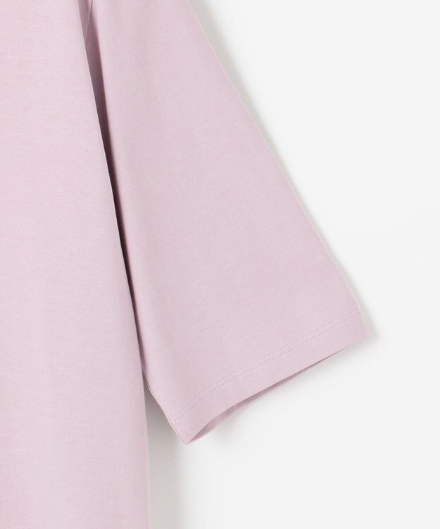 J.PRESS LADIES ロゴ Tシャツ ふじ色系