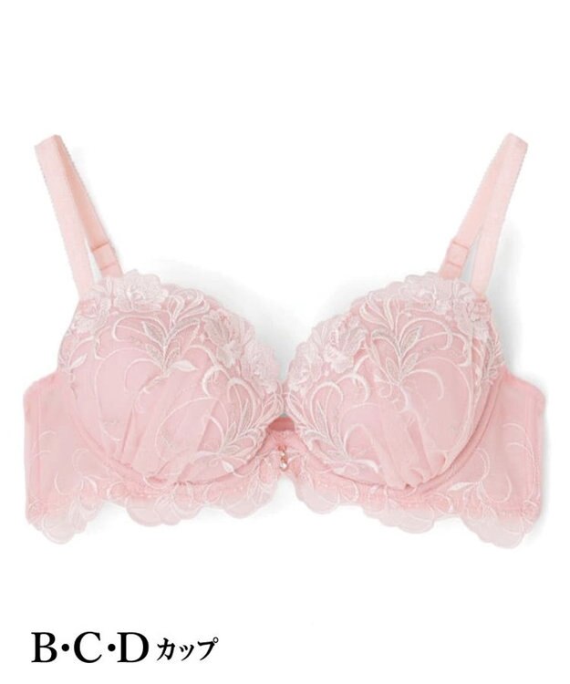 San-ai Resort（三愛水着楽園） エレガントコレクション【2502】単品ブラBCDカップ ピンク