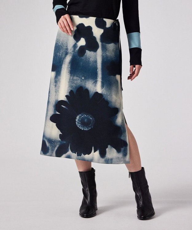 Paul Smith Field Flowers ミディスカート エクリュ