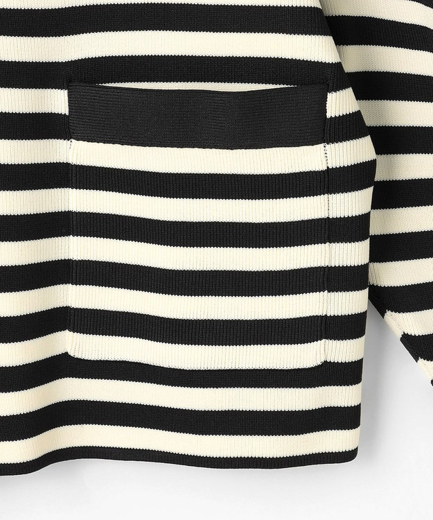 組曲 S 【組曲×setsuko sagittaire】kinakoスポンディッシュ ニットジャケット ブラック系1