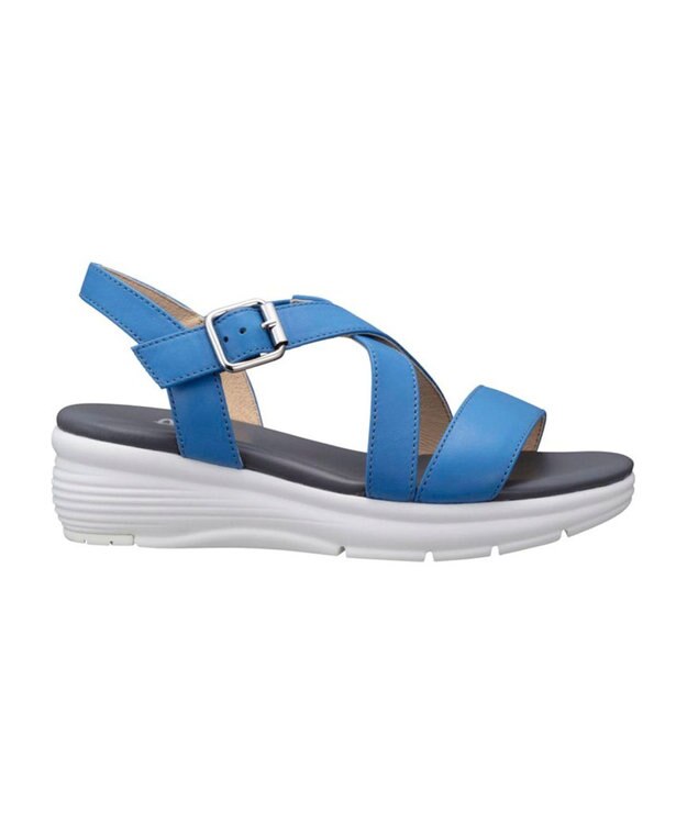 REGAL FOOT COMMUNITY 【アールドット】S13C 厚底ウエッジサンダル サンダル ブルー