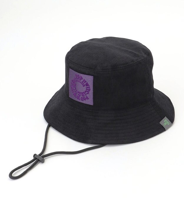 PW CIRCULUS 【UNISEX】コーデュロイバケットハット ブラック系