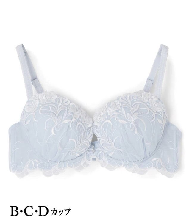 San-ai Resort（三愛水着楽園） エレガントコレクション【2502】単品ブラBCDカップ ブルー