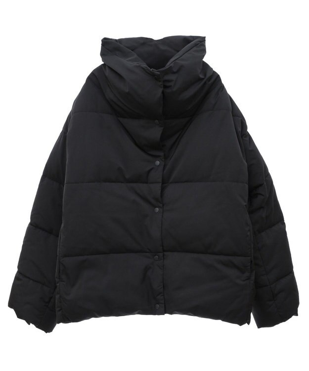 AMERICAN HOLIC リサイクル軽ポカ撥水加工スタンドショートコート Black