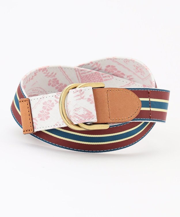 J.PRESS MEN 【120th anniversary】Reyn spooner×J.PRESS リバースフリングベルト ピンク系5