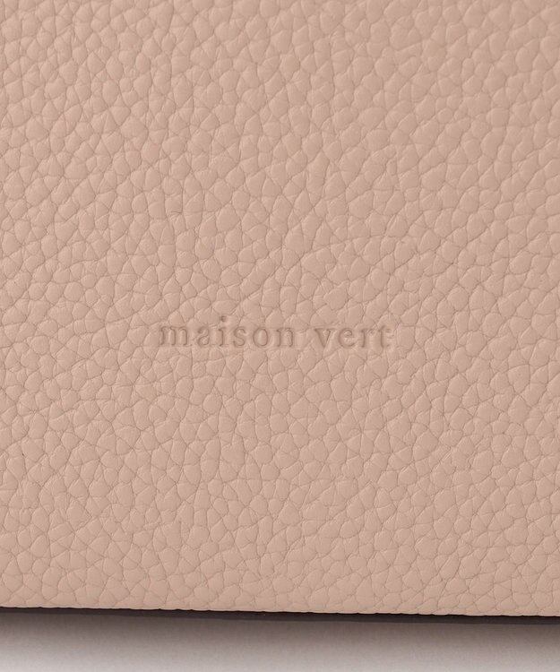 LA BAGAGERIE 【maison vert】 【超軽量/多収納】リボンハンドル2WAYバッグ グレージュ