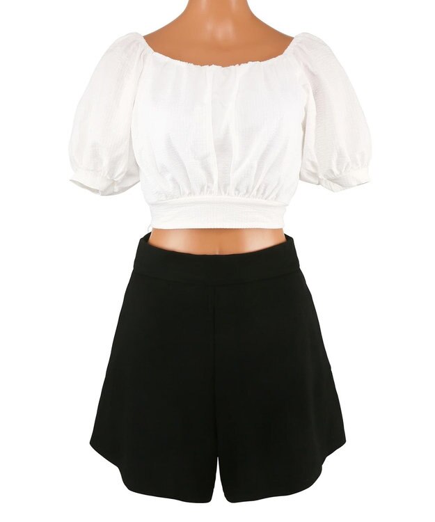 San-ai Resort（三愛水着楽園） WEB限定　3点セット水着　7号、9号、11号【BeachQueen(ビーチクイーン）】 ホワイト