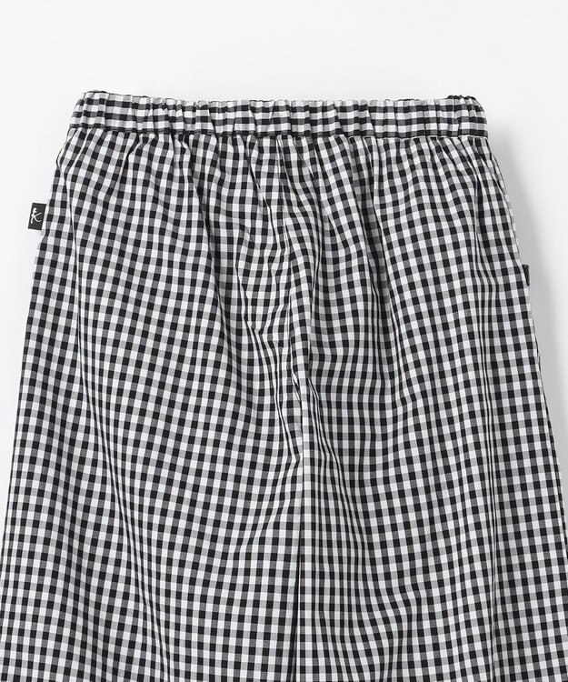 組曲 KIDS 【150-160cm】ギンガム パンツ ブラック系3