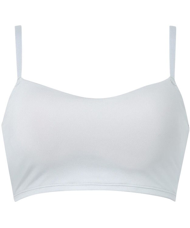 Wing ノンワイヤーブラ ラク きれいなバストシルエット さらっと快適 【シンクロハーフトップ】 ブラトップ 3Lまで対応 大きいサイズ KB1040 ウイング／ワコール グレー