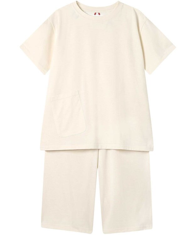 une nana cool 【綿100％】シルケット天竺半袖パジャマ MADE WITH LIBERTY FABRIC CR