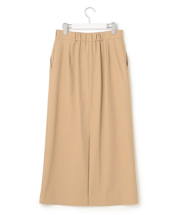 23区 S 【セットアップ対応】オックスストレッチ スカート キャメル系