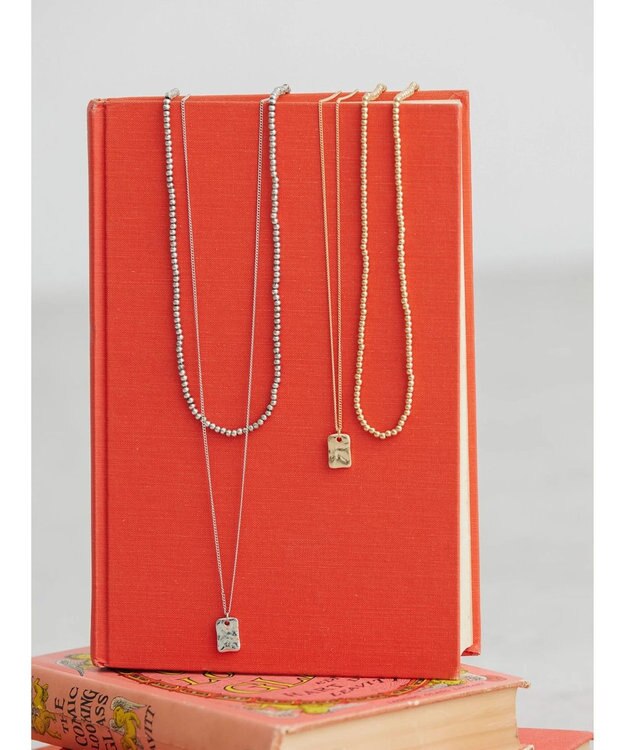 AMERICAN HOLIC ＳＥＴ　ポイントネックレス＋メタルボールネックレス Silver