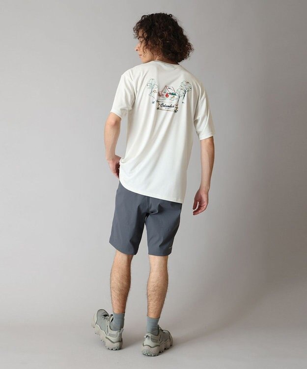 Columbia Columbia/ レイクアローヘッドグラフィックショートスリーブTシャツ /コロンビア Sea Salt Tent