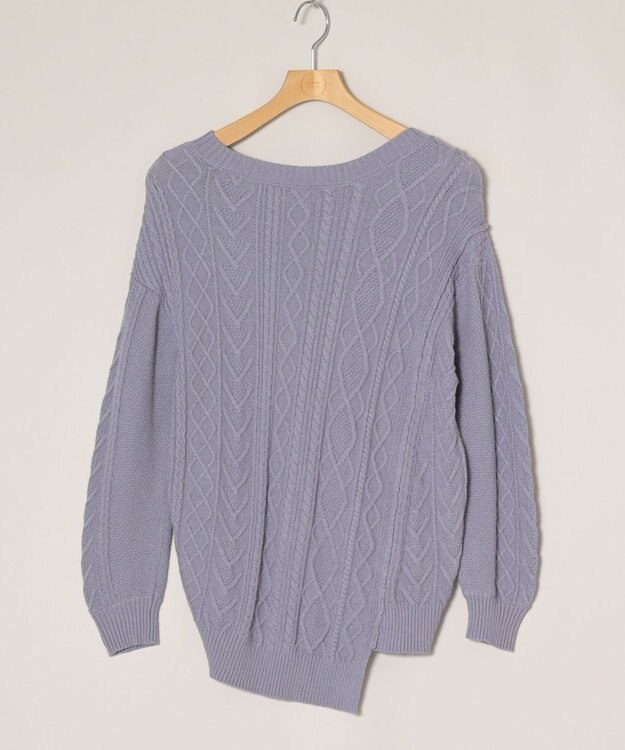 ONWARD Reuse Park 【any SiS】ニット秋冬 ブルー