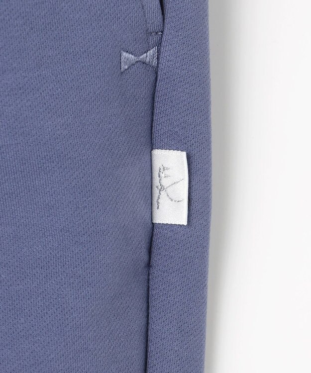 組曲 KIDS 【110-140㎝】ソフトストレッチテーパード パンツ アネモネブルー