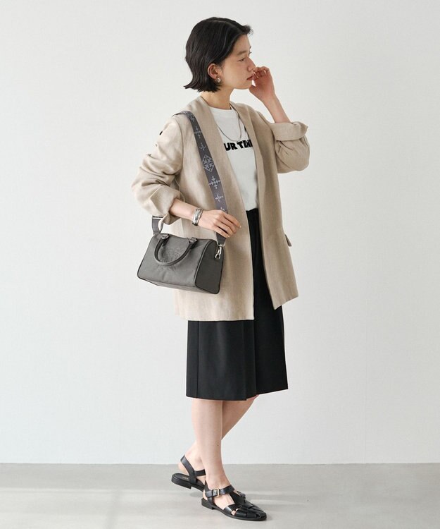 russet コーデュラナイロン2WAYミニボストンバッグ(CE-1721-WEB) Gray