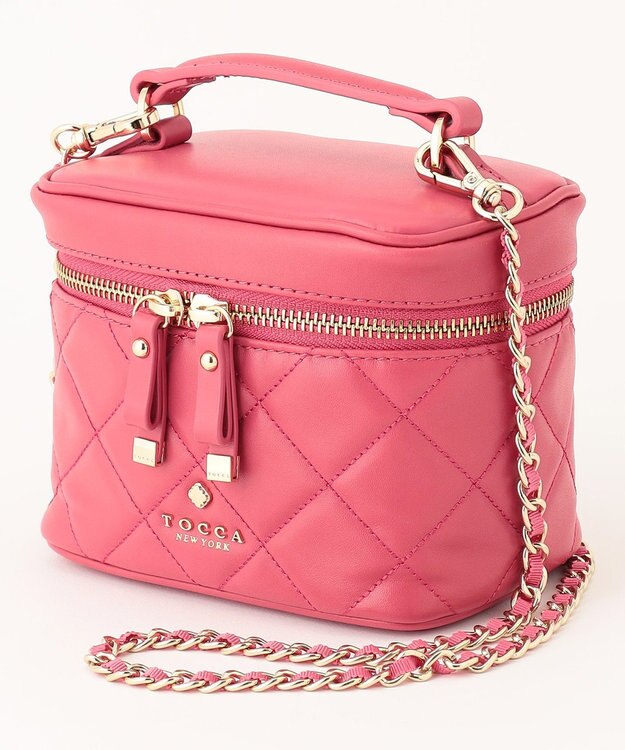 TOCCA 【ヨンアさんコラボ】PILA VANITY BAG ヴァニティ バッグ ピンク系