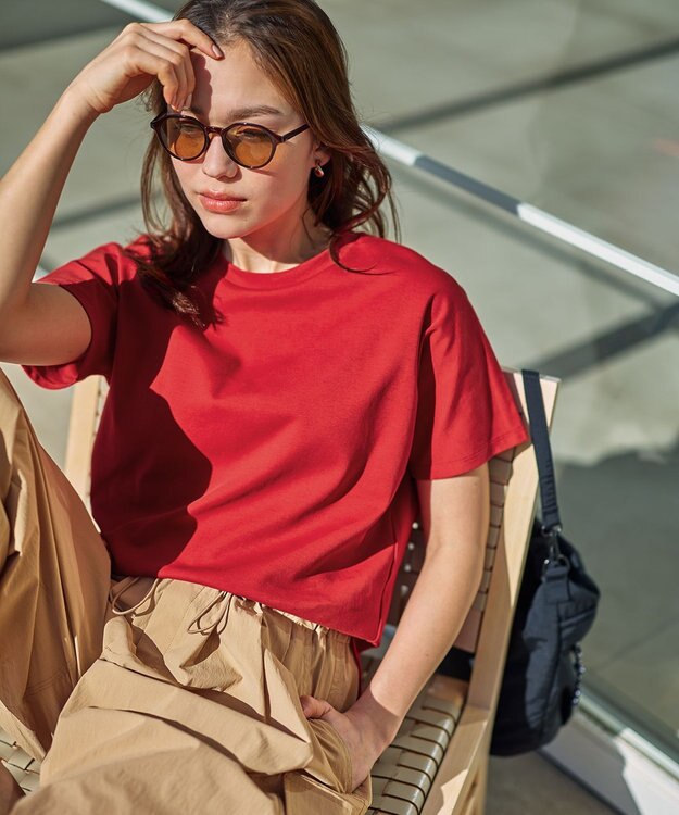 ANY プレミアムコットンベーシックＴシャツ レッド（一部店舗限定色）