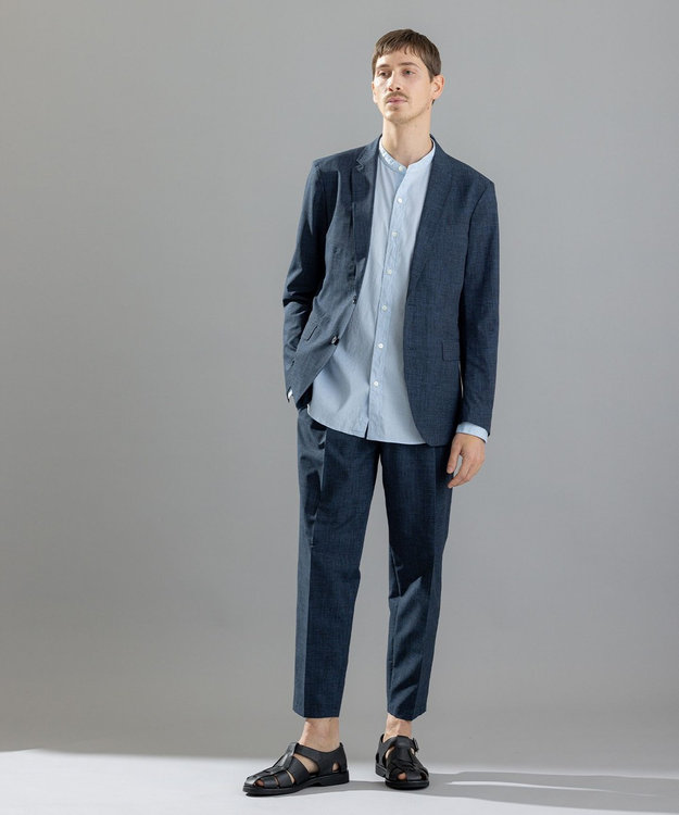 JOSEPH HOMME クールドッツストレッチ　ジャケット ダルブルー系