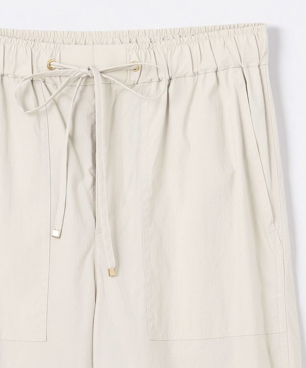 ANY 【洗濯機可/ウエストゴム】パラシュートパンツ ライトグレー