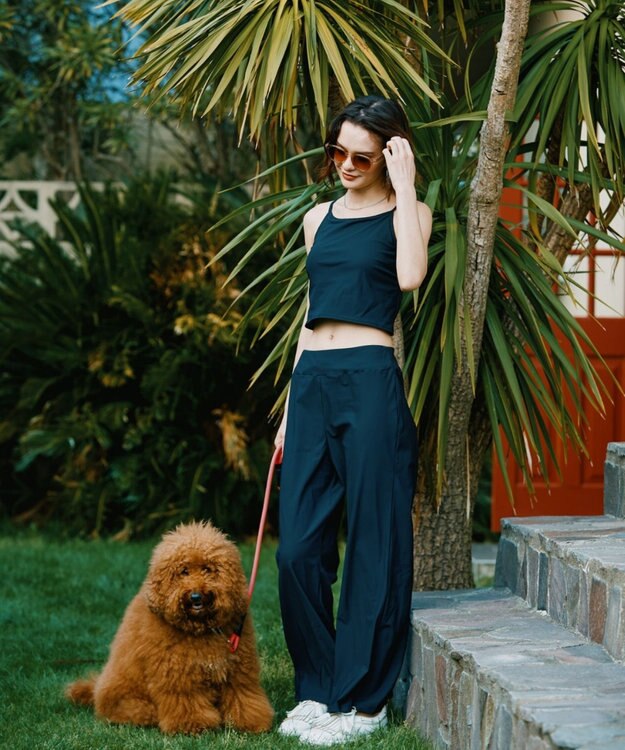 San-ai Resort（三愛水着楽園） 【UPF50＋】ロングパンツ3点セット　9M・11L　【San-ai Resort（サンアイリゾート）】 ブラック