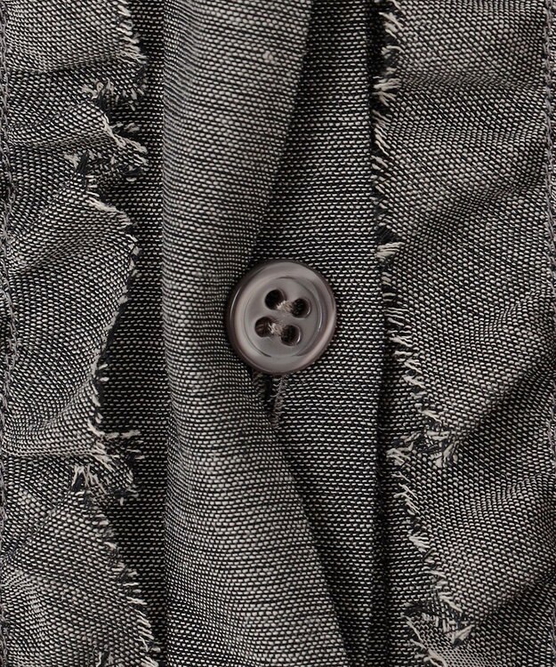 BEIGE， 【洗える・WEB限定】MOYE / フリルブラウス C.Gray