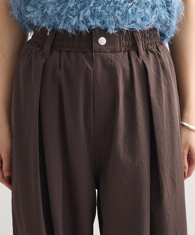 Green Parks ・ＳＵＧＡＲ　ＳＰＯＯＮ　カーブタックパンツⅡ Brown