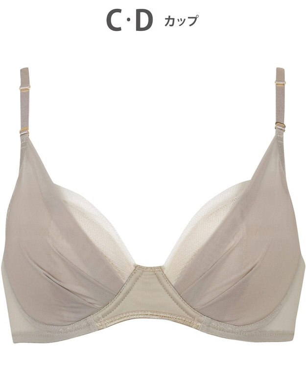 Wing 【マッチミーブラ】 ブラがわたしに合わせてくれる 【グッドデザイン賞受賞】 バストの左右差や個々のバストの状態に対応  KB2011 ウイング／ワコール ブラウン