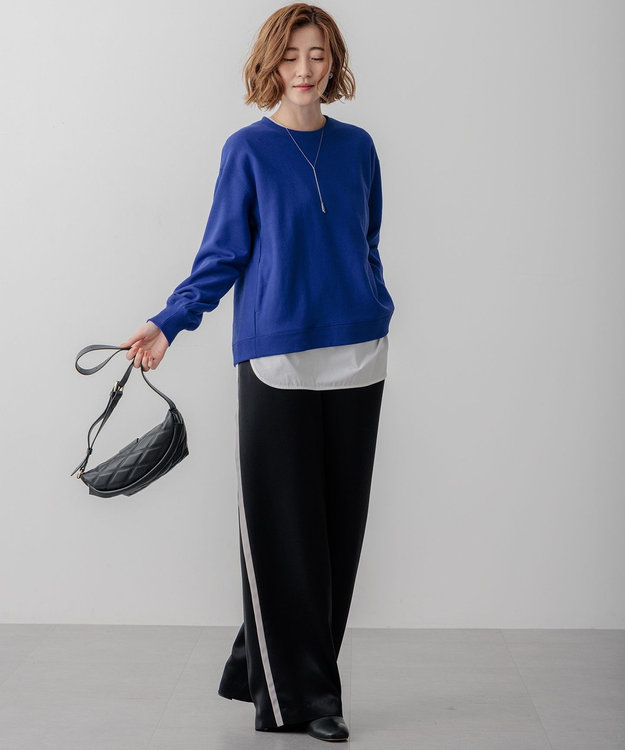 23区 キルティング ボディバッグ ブラック系