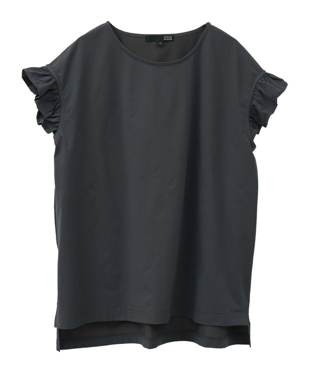 Green Parks ・ＳＵＧＡＲ　ＳＰＯＯＮ　【ラッシュガード】フリル Charcoal Gray