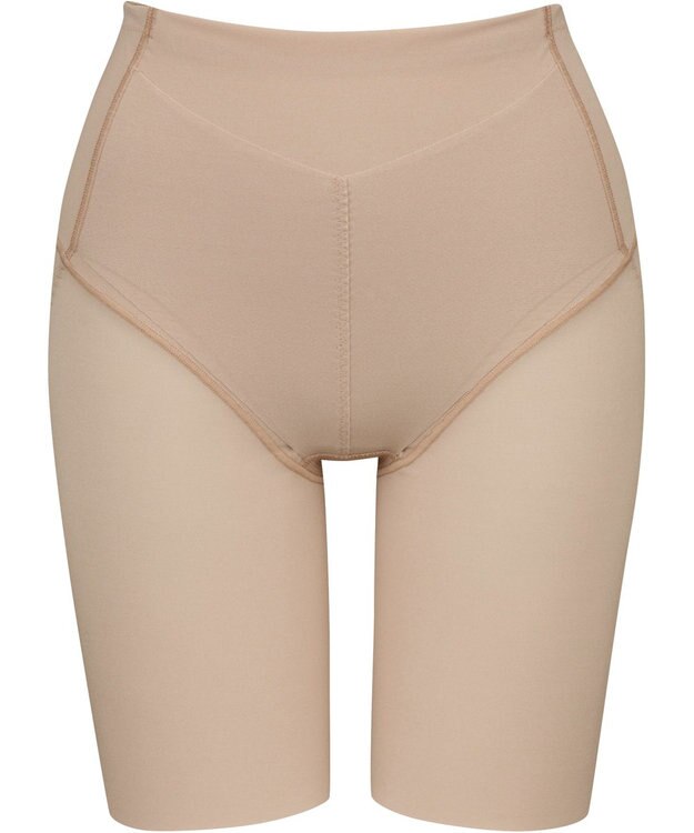 Wing ガードル 骨盤サポート 下腹すっきり ヒップアップ 腰まわりすっきり 【骨盤ささエール】 ロング丈 KQ2730 ウイング／ワコール シナモンブラウン