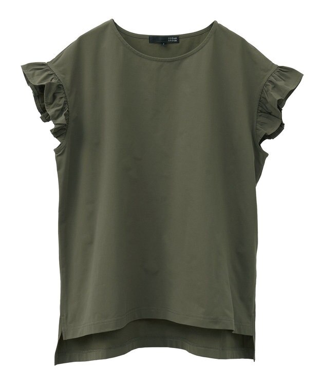 Green Parks ・ＳＵＧＡＲ　ＳＰＯＯＮ　【ラッシュガード】フリル Khaki