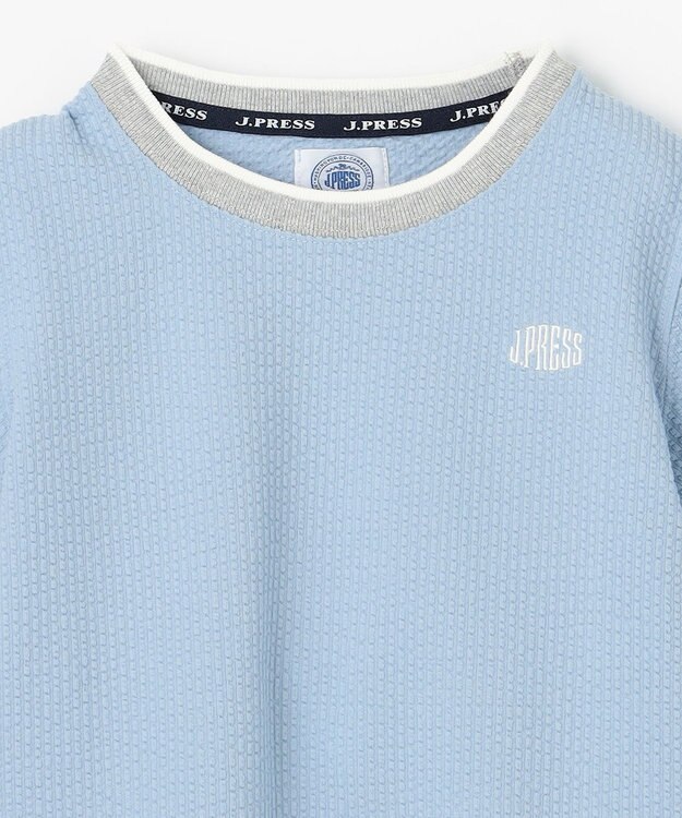 J.PRESS KIDS 【100-130cm】サッカージャージ リブＴシャツ スカイブルー系