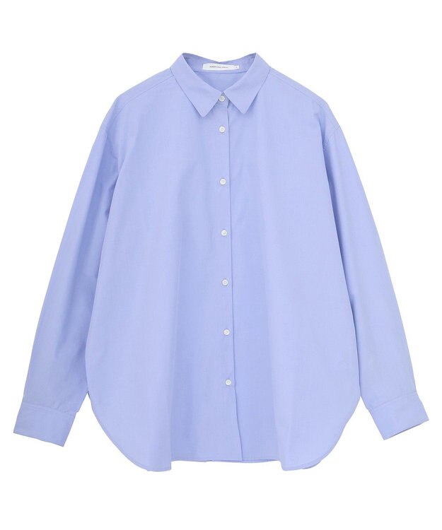 AMERICAN HOLIC 【花粉防止】【イージーケア】ベーシックシャツ Sax