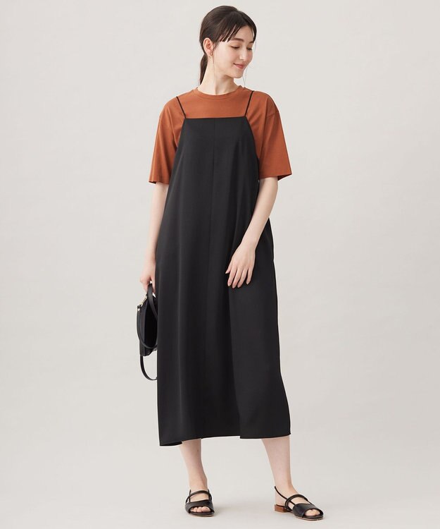 自由区 L 【カタログ掲載・WEB限定カラーあり・洗える】cava Tシャツ コッパー