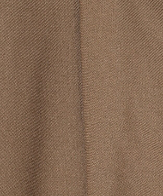 23区 【エステータ】ウールツイル ワイドテーパード パンツ ベージュ系