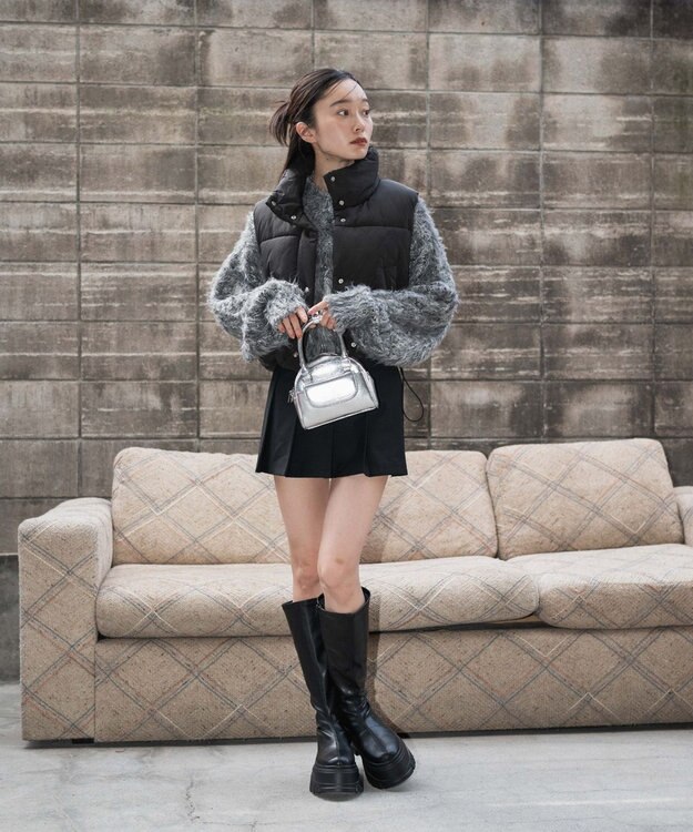 WEGO パディングショートベスト ブラック