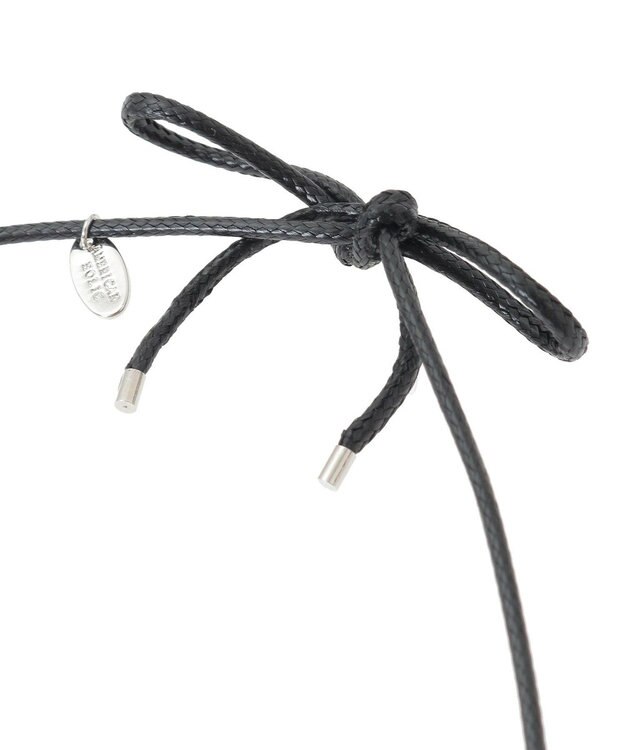 AMERICAN HOLIC ホースシュートップネックレス Black