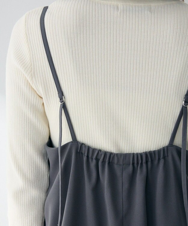 Green Parks レイヤー風　サロペット Gray