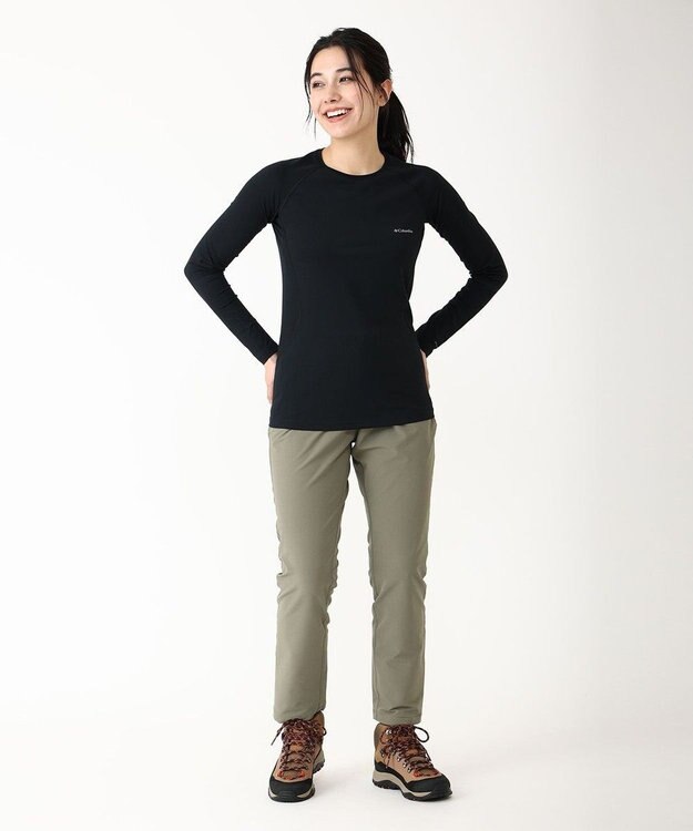 Columbia Columbia/ ウィメンズオムニヒートインフィニティロングスリーブトップ /コロンビア Black