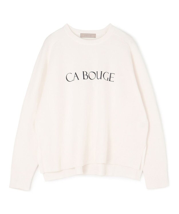 UNFILO スウェットライクロゴニット オフ