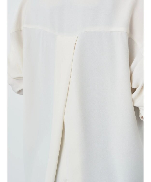 earth music&ecology バックボタンチュニック Off White